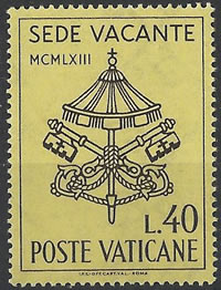 Vatican Saint-Siège vacant 1963