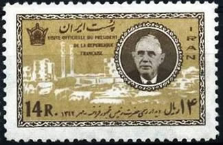 Visite officielle de de Gaulle en Iran