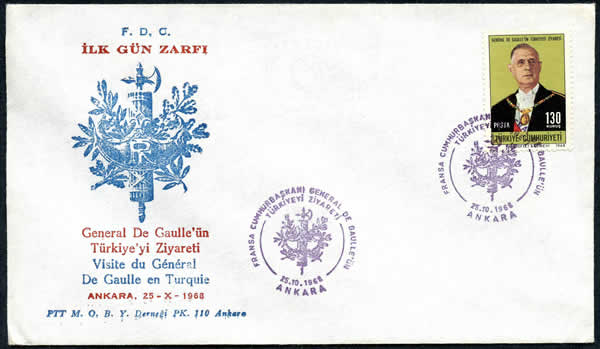 Visite de gaulle à Ankara