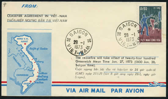 Cessez-le-feu au Viet-Nam