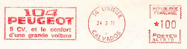 EMA 104 Peugeaot Lisieux