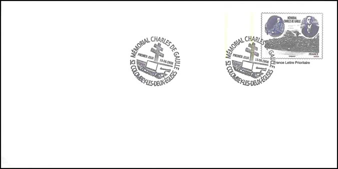 fdc PAP mémorial de Gaulle