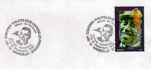 Oblitération de marseille