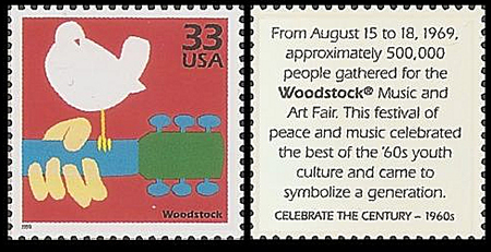 Festival de Woostock impression des deux côtés