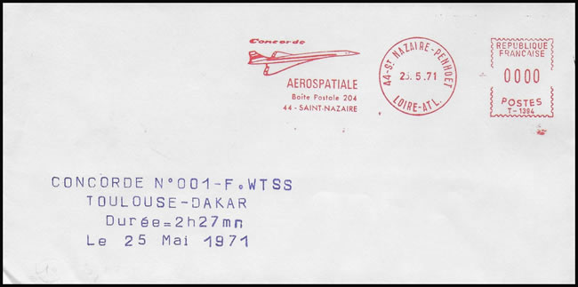 Premier Concorde Toulouse dakar