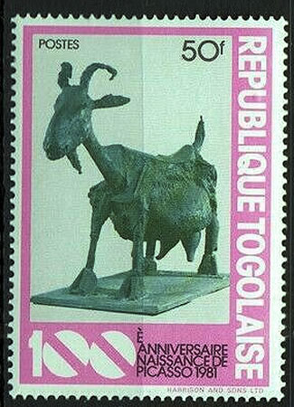 Picasso sculpture chèvre