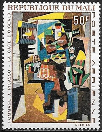 Tableau La Cage aux Oiseaux de Picasso