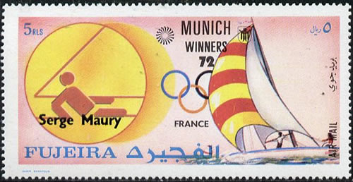 Sere Maury medaillé voile Fujeira 