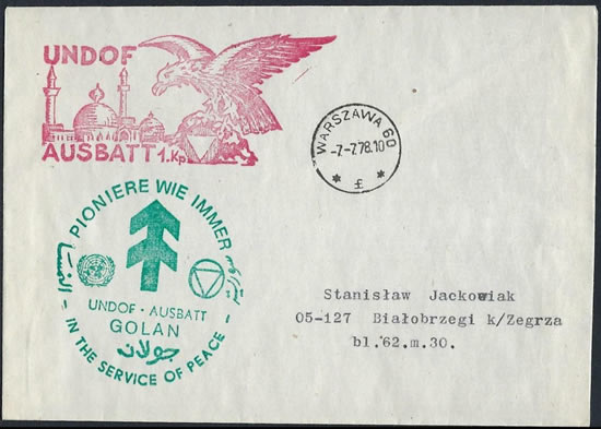 UNDOF Golan Pologne