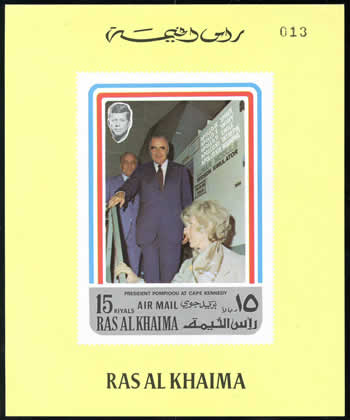 Visite Pompidou à Cap Kennedy