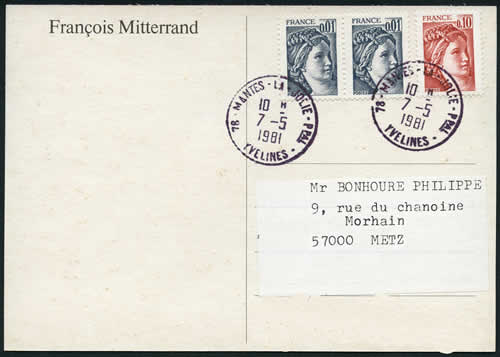 Mitterand tarif électoral