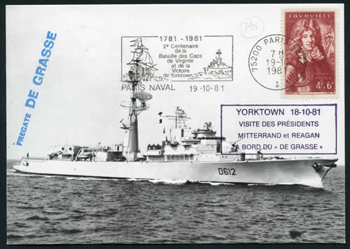 Visite Mitterrand à Yorktown