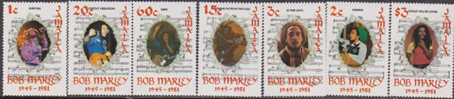 Série Jamaique Bob marley