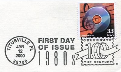 FDC invention du CD USA