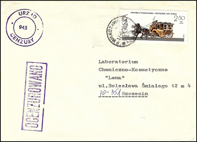 Pologne censure intérieure