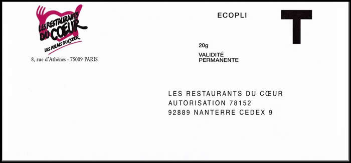 Enveloppe-réponse T