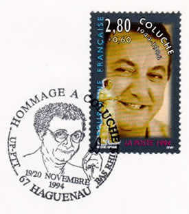 Hommage à Coluche