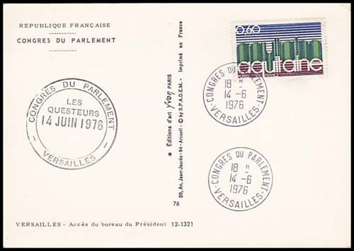 Congrès du parlement 1976