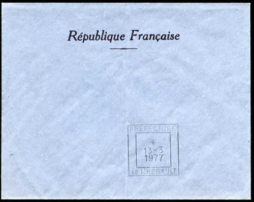 Elections municipales flamme préfecture de l'Hérault