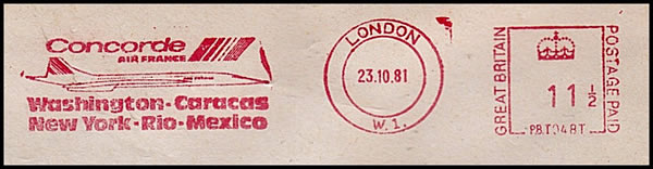 EMA Air France Londres vols sur Washington