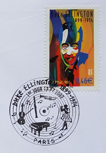 FDC Duke Ellington France