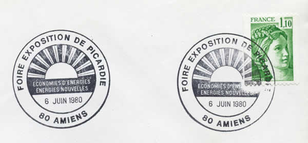 Oblitération Energies nouvelles