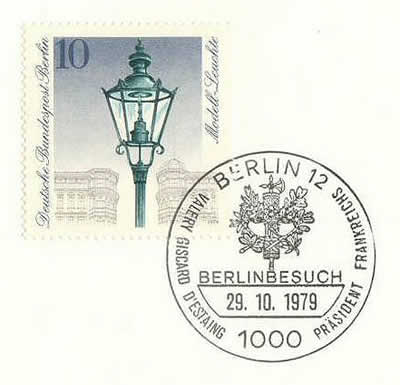 Visite Giscard à Berlin