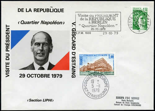 Visite de Giscard d'Estaing à Berlin