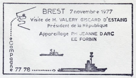 Visite président à la jeanne d'Arc