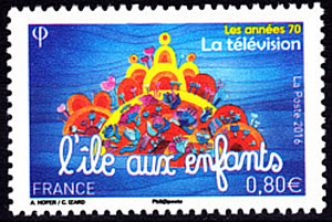 Emission de télévision L'ïle aux enfants