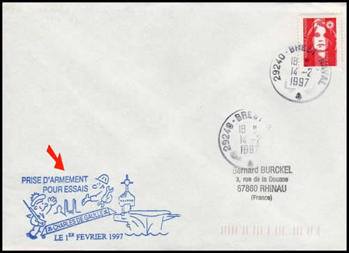 prise d'armement du PAN de gaulle