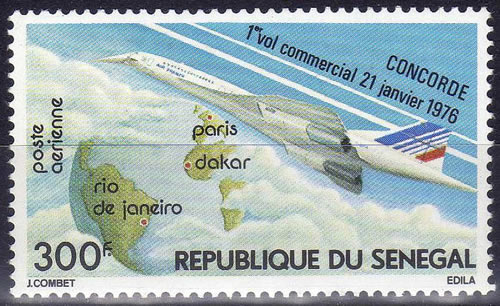 Timbre du sénégal 1er volConcorde