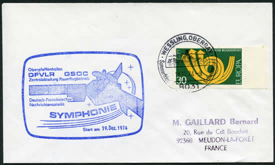 Symphonie Oblitération temporaire allemande