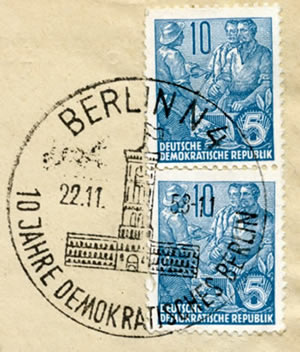 10ème anniversaire de la création de la municipalité communiste de Berlin-Est