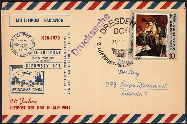 20ème anniversaire du 1er vol civil Berlin-est vers Moscou