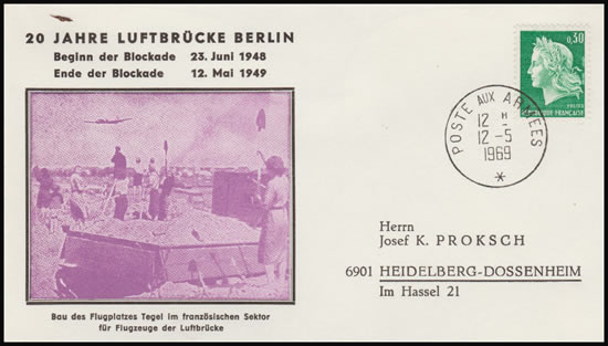 20ème anniversaire de la fin du blocus souvenir de la Poste-aux-armées