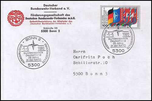 25ème anniversaire de l'entrée de la RFA dans l'OTAN