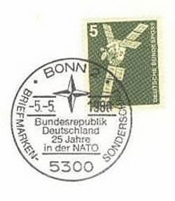 25ème anniversaire de l'entrée de la RFA dans l'OTAN