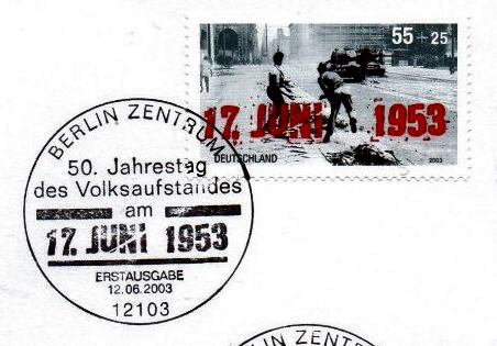 50ème anniversaire du 17 juin 1953