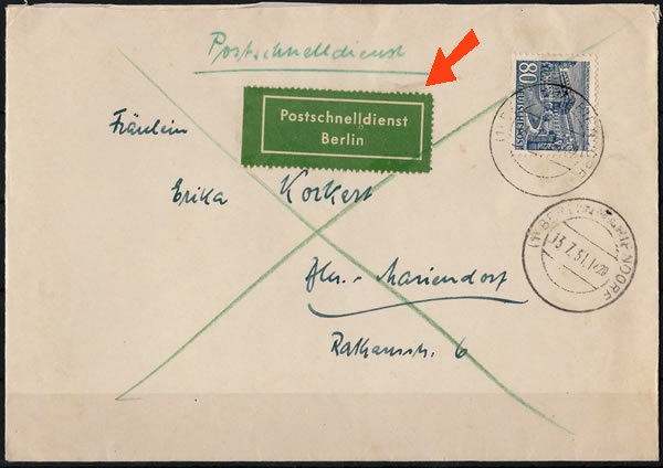 Postschnelldienst 1951
