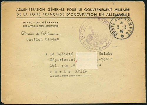 Administration générale pour le gouvernement militaire en Allemagne