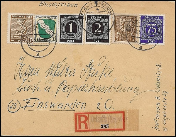 Affranchissement mixte toutes zones en SBZ