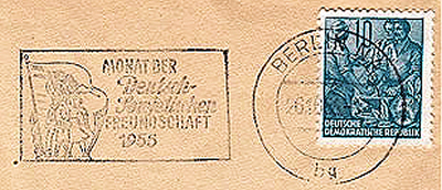 OMEC Mois de l'amitié germano-soviétique 21 10 1955