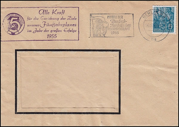 OMEC Mois de l'amitié germano-soviétique 21 10 1955