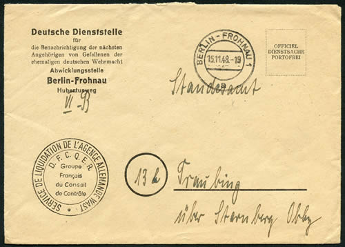 Exploitation des Archives WASt