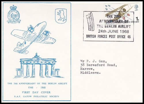 20e anniversaire du Pont aérien (GB)