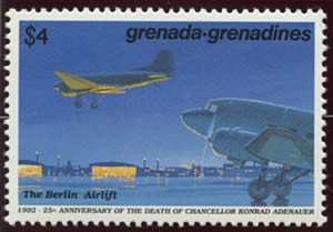 Anniversaire du décès de Konrad Adenauer artisan du Pont aérien de Berlin