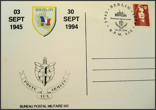 Fermeture du BPM 600