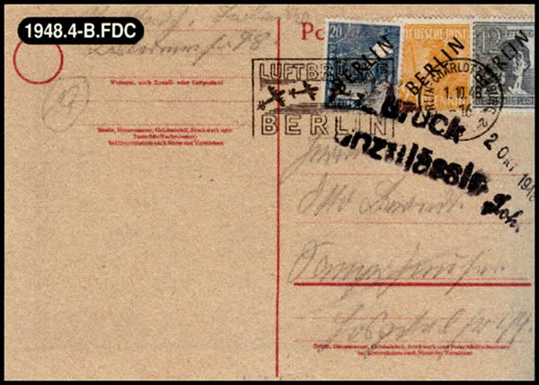 OMEC 10e jour Pont de berlin refuée à Berlin-Est