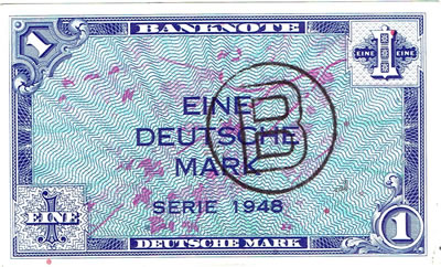 Billet de Berlin en Mark-Ouest